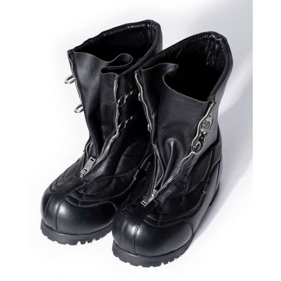 BACYKISM x TONTON GARMENT RISING STAR BIG BOOTS