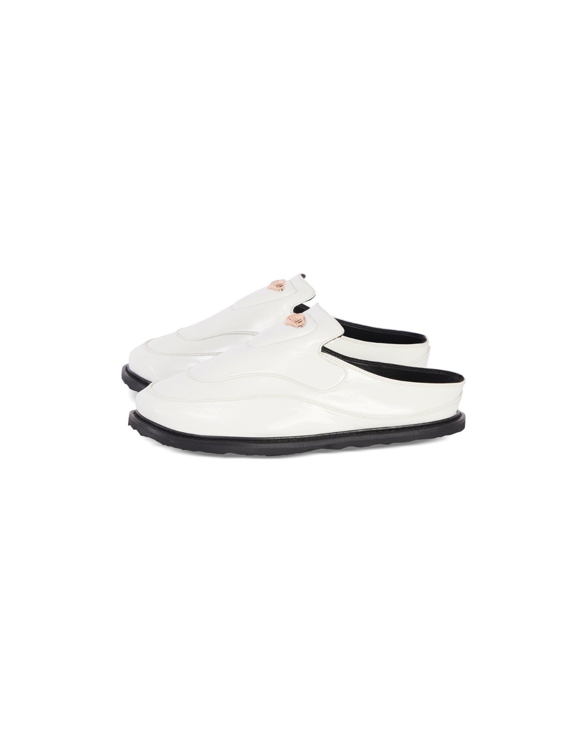 JETKI 01 VEGAN LEATHER - SHINY WHITE