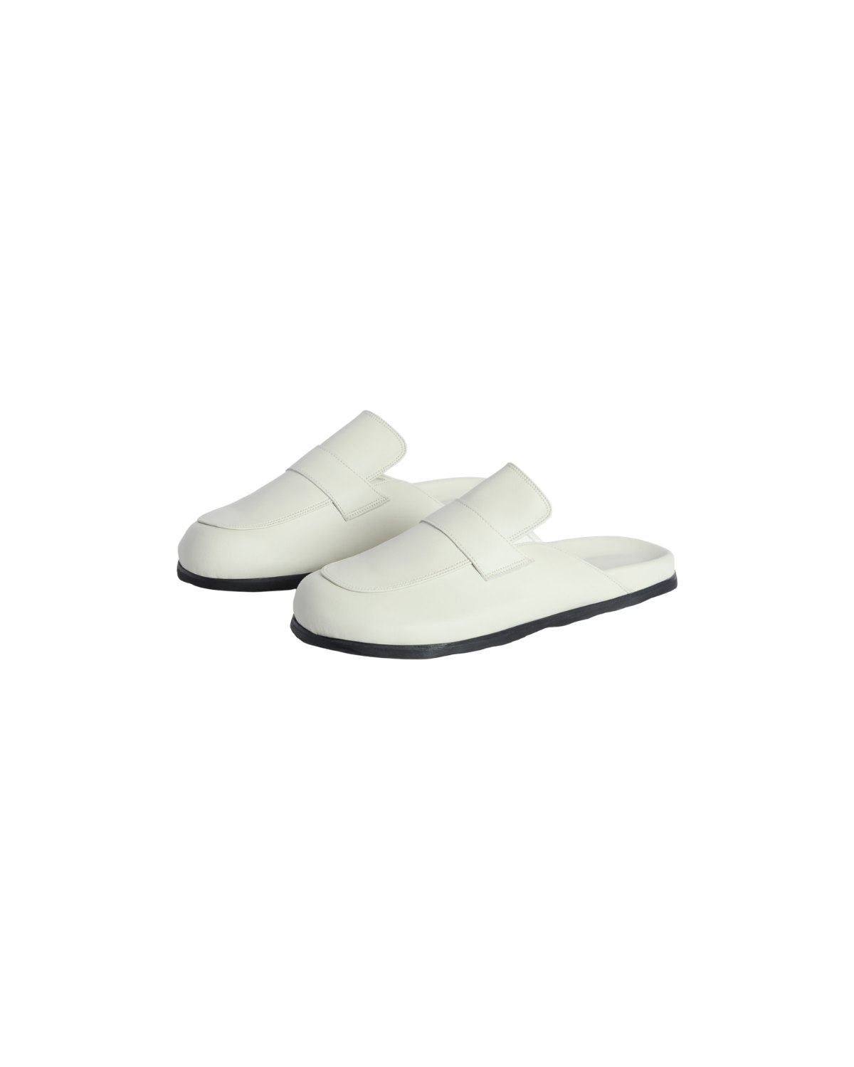 DUNE SLIPPER - WHITE LAMBO