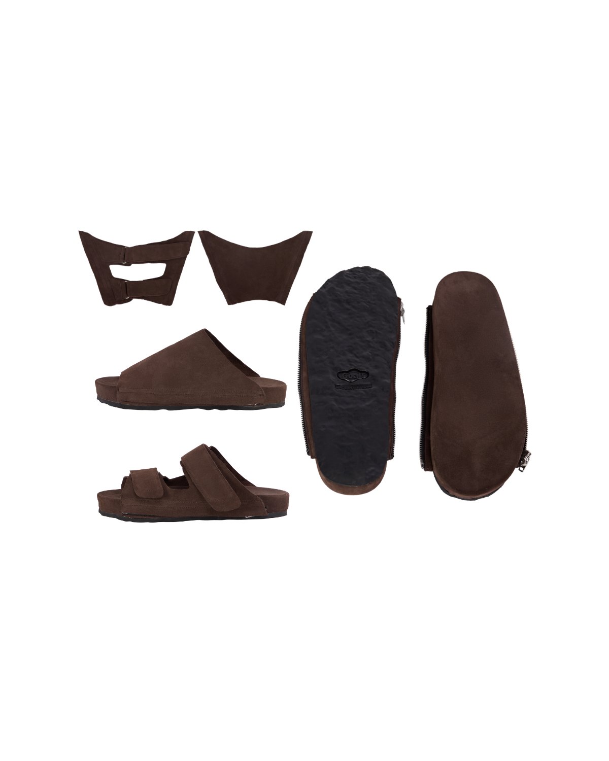 EASY CHANGE SLIDE - ELEMENT & ORBIT SLIDES - CHOCO BROWN