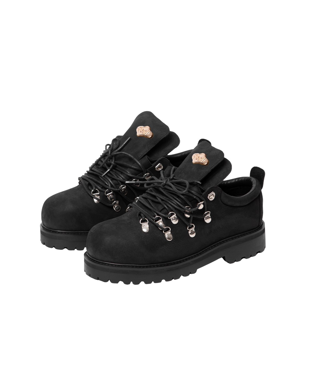 RISING STAR HIKING BOOTS LOW – Matte Black